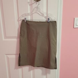 Forever 21 Olive Skirt